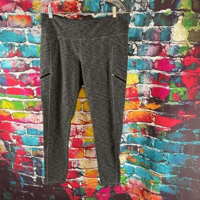 Athleta Drifter Leggings Style 964031 Gray Size 1X Athletic Workout